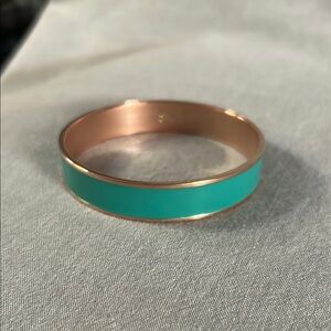 Banana Republic Elegant Turquoise and Copper Bangle Bracelet